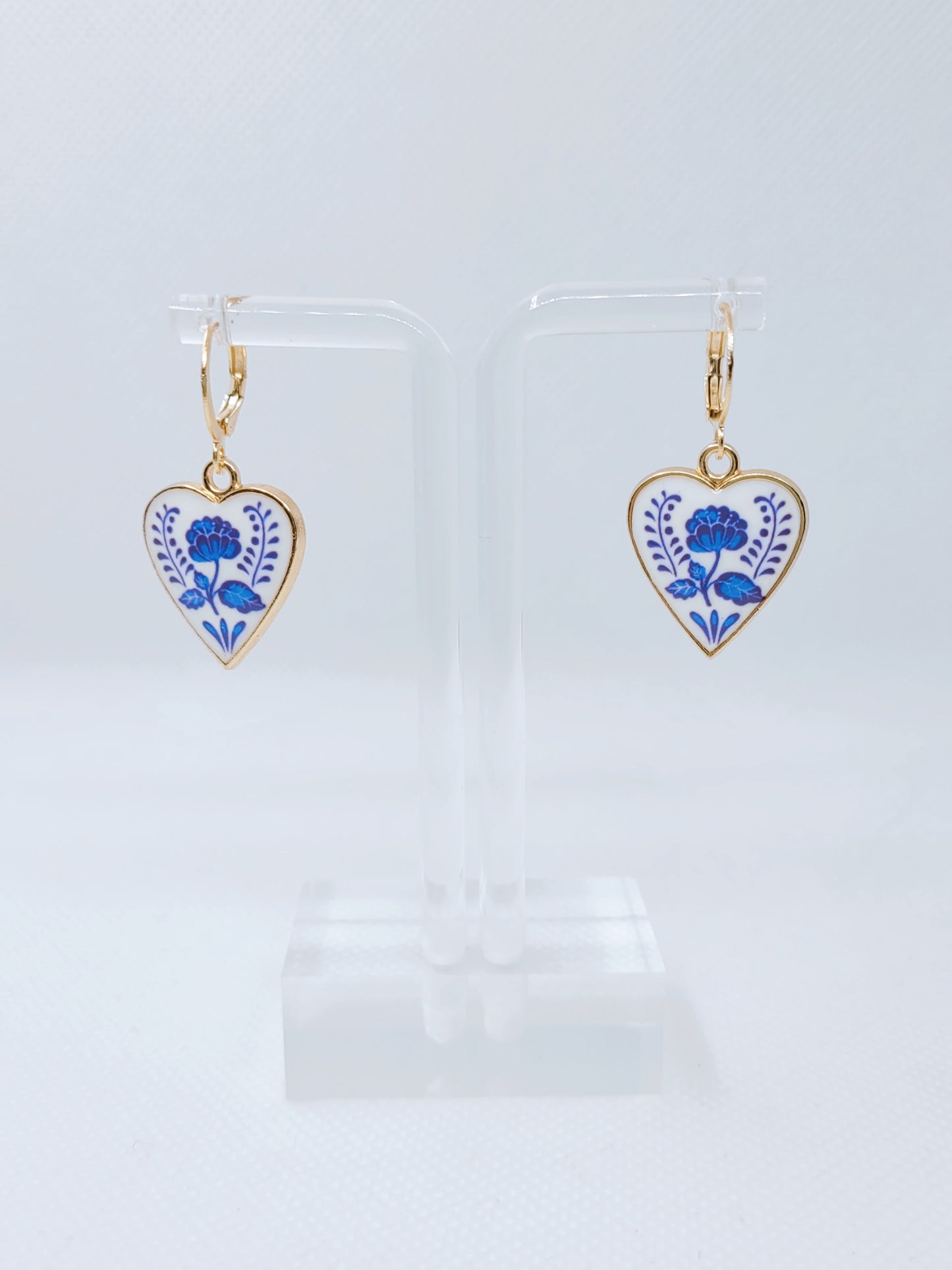 Victorian Heart Earrings