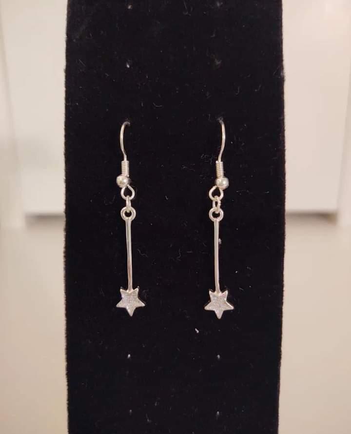 Starlight Sparkle Star Earrings