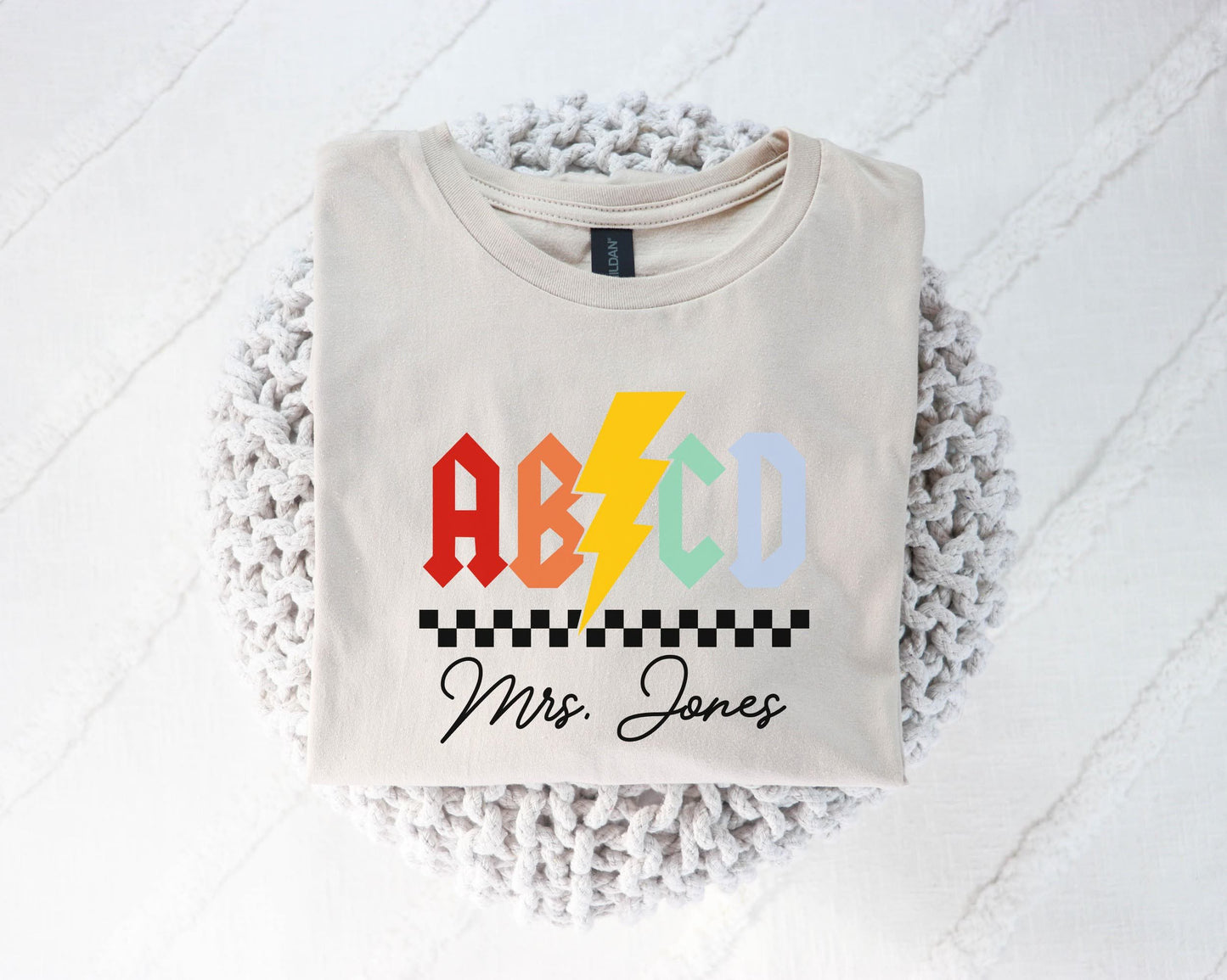 ABCD Rock Teacher Shirt/Sweatshirt