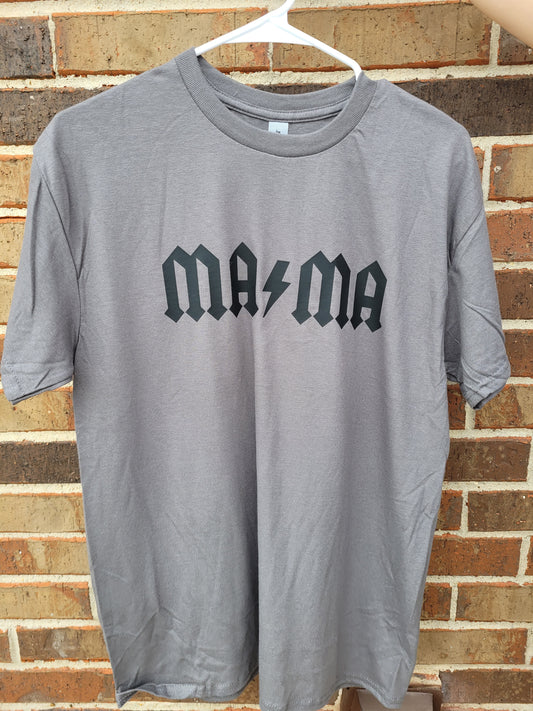 Mama Rock Charcoal  Tee