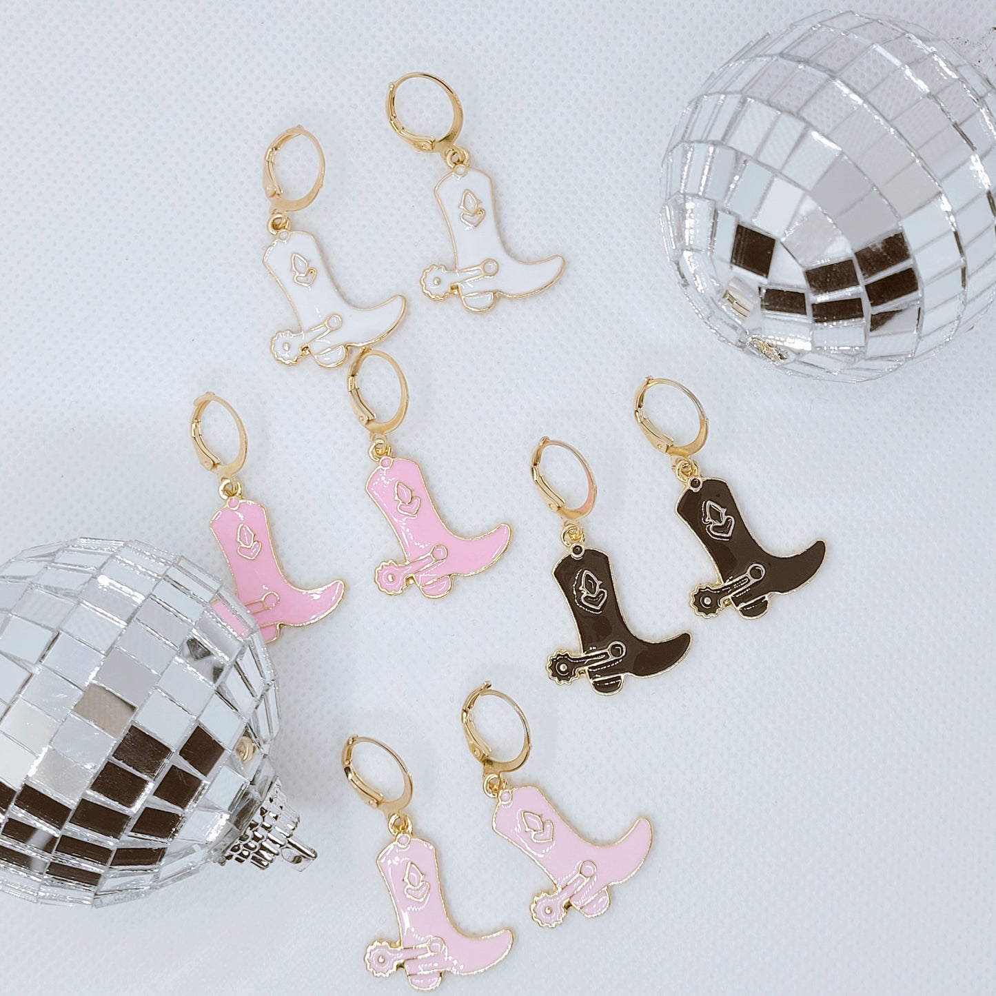 Cowgirl Boot Earrings