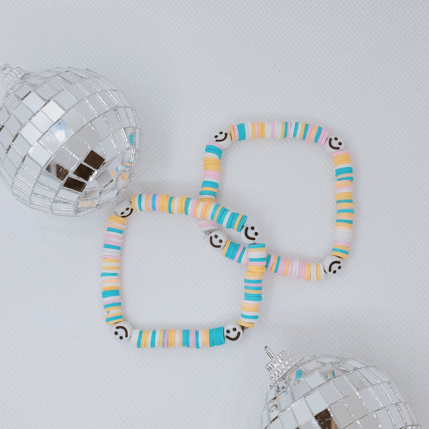 Handmade Clay Bead Bracelets
