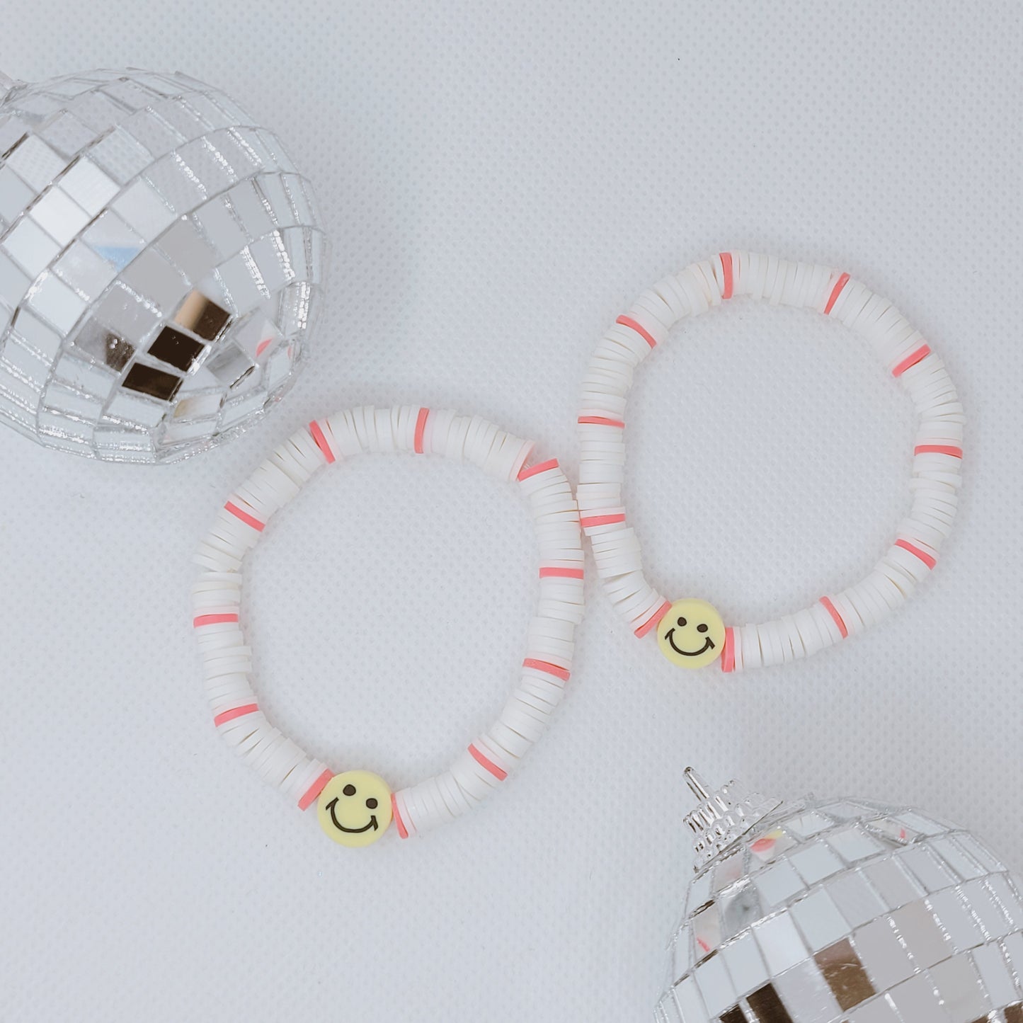 Handmade Clay Bead Bracelets