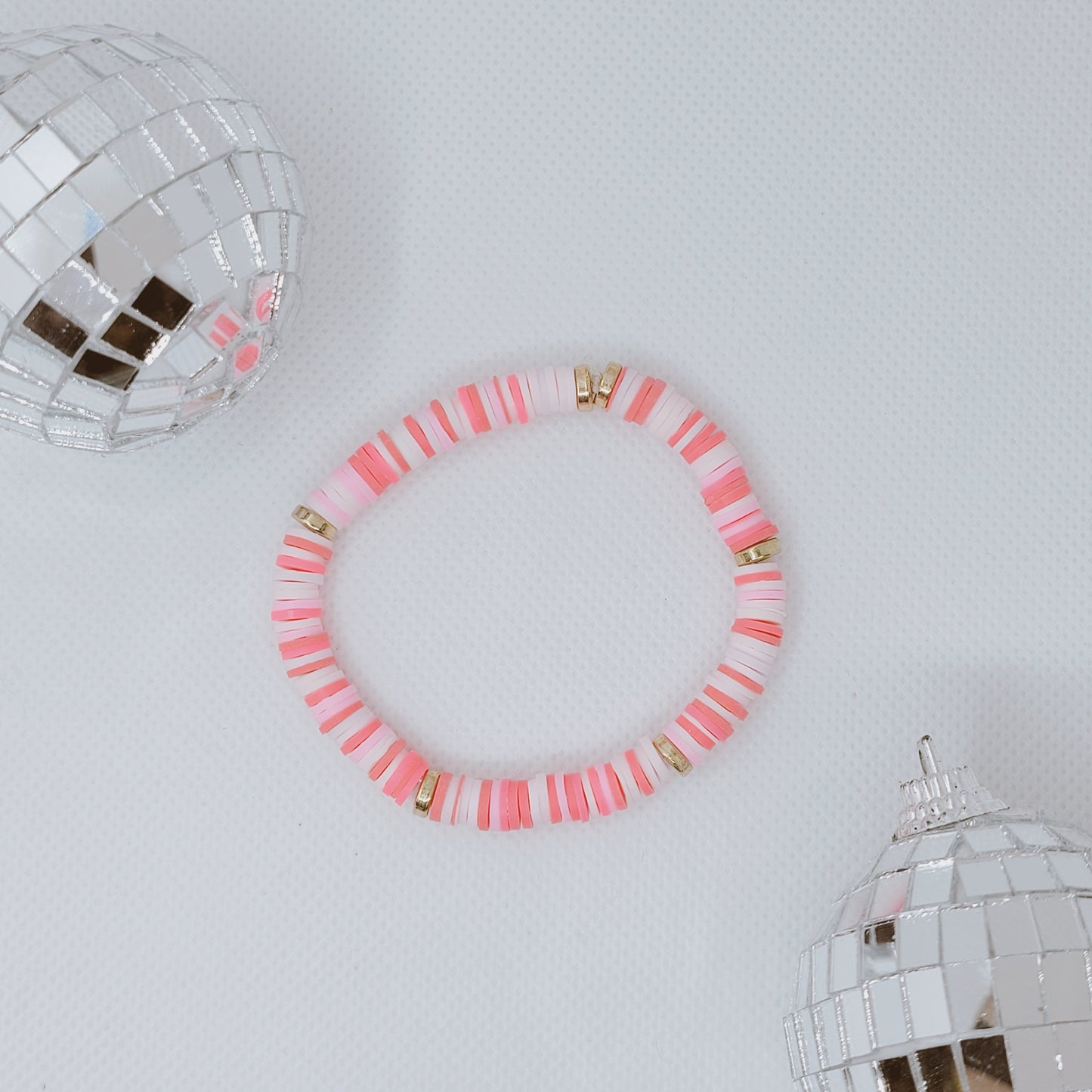 Handmade Clay Bead Bracelets