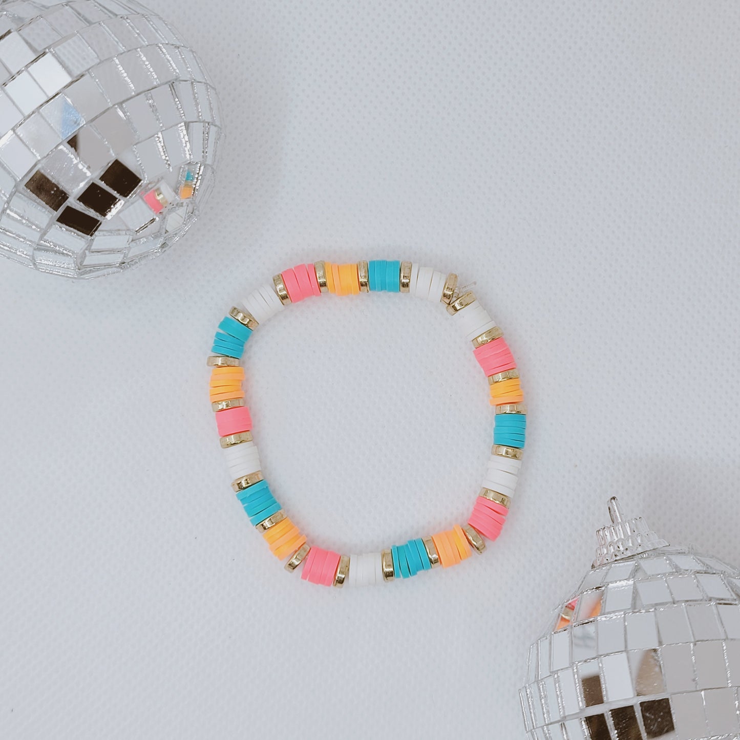 Handmade Clay Bead Bracelets