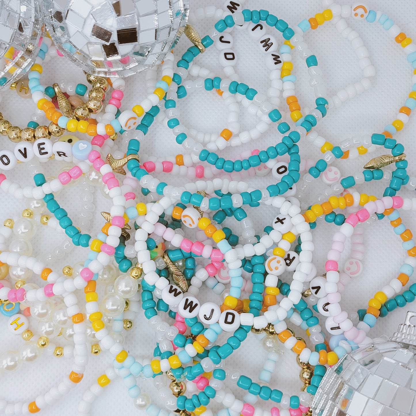 Handmade Glass Beaded Bracelets