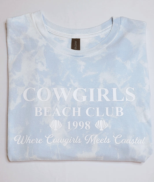Coastal Cowgirl Reverse Tye-Dye Shirt