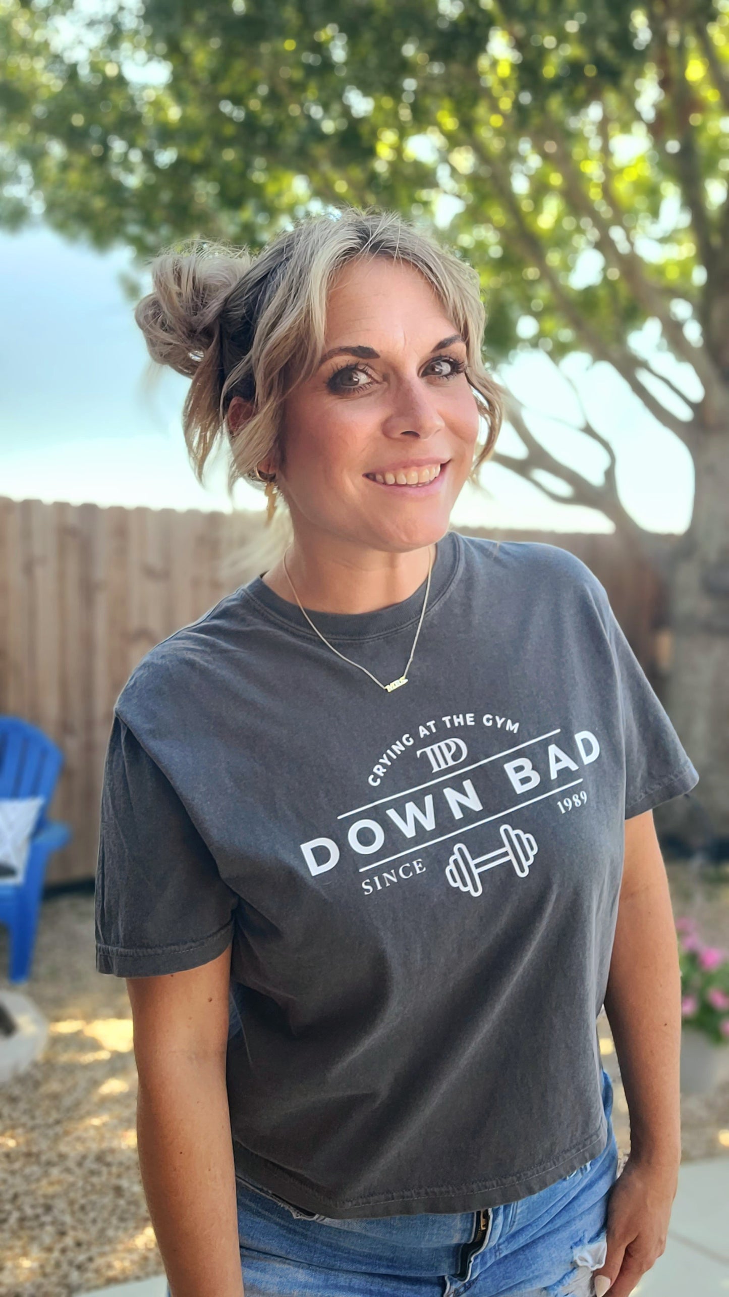 Down Bad Crying at The Gym Shirt