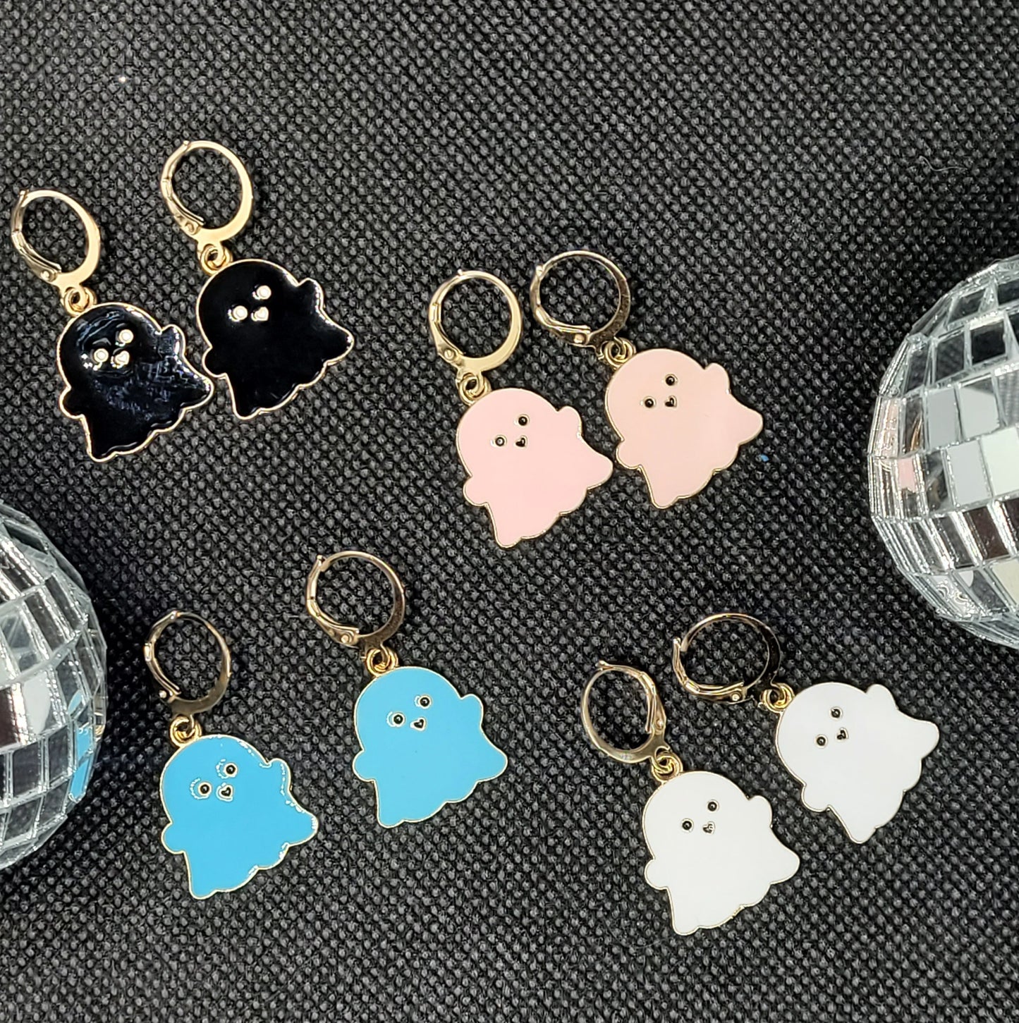 Ghost Huggie Earrings
