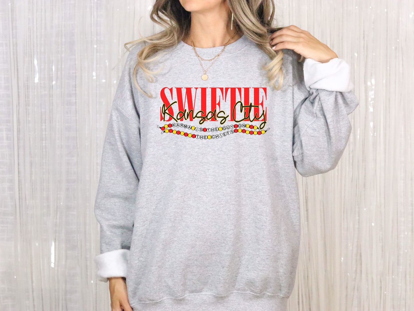 Kansas City Swiftie/Chiefs Tee/Sweatshirt
