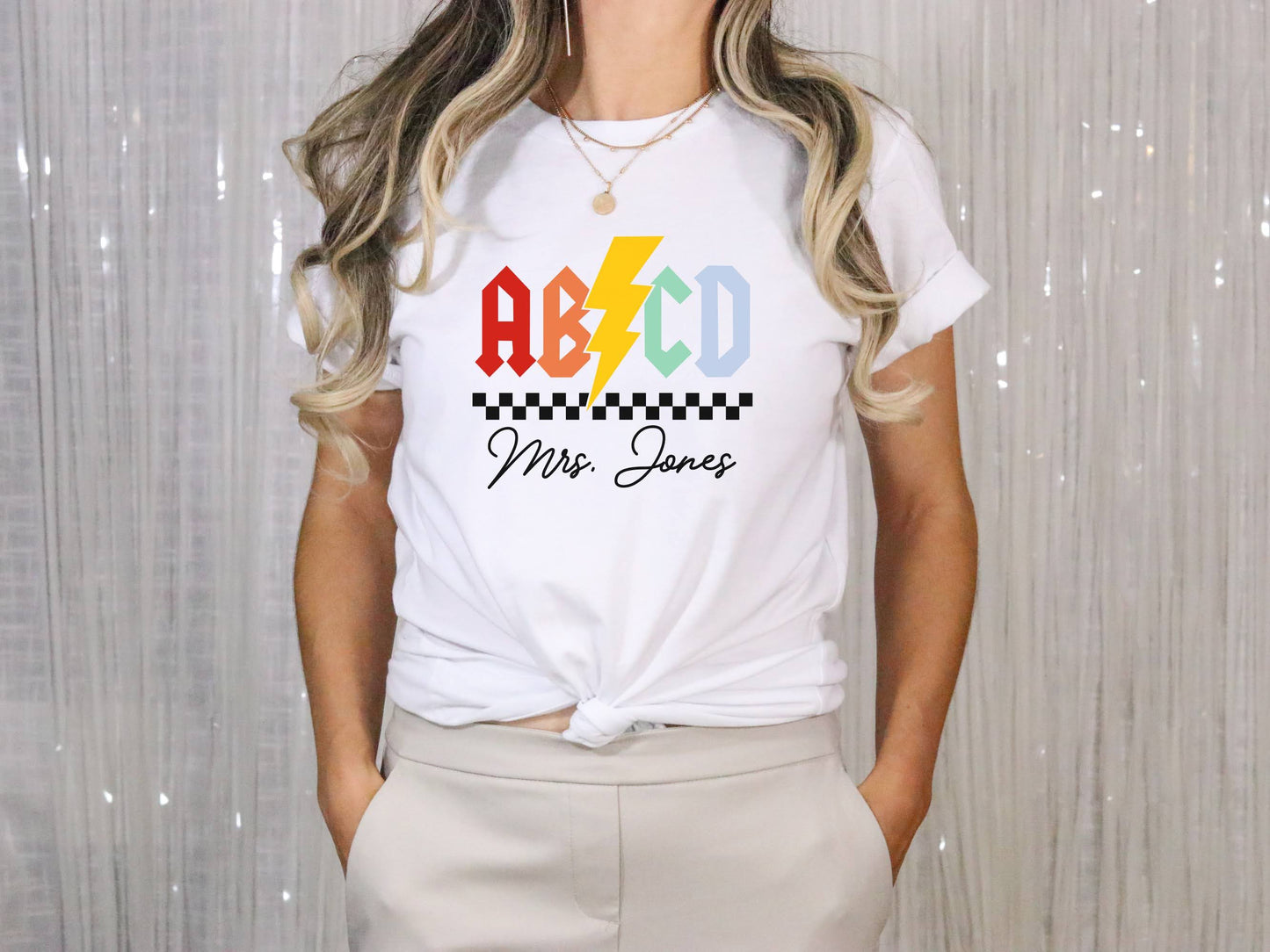 ABCD Rock Teacher Shirt/Sweatshirt
