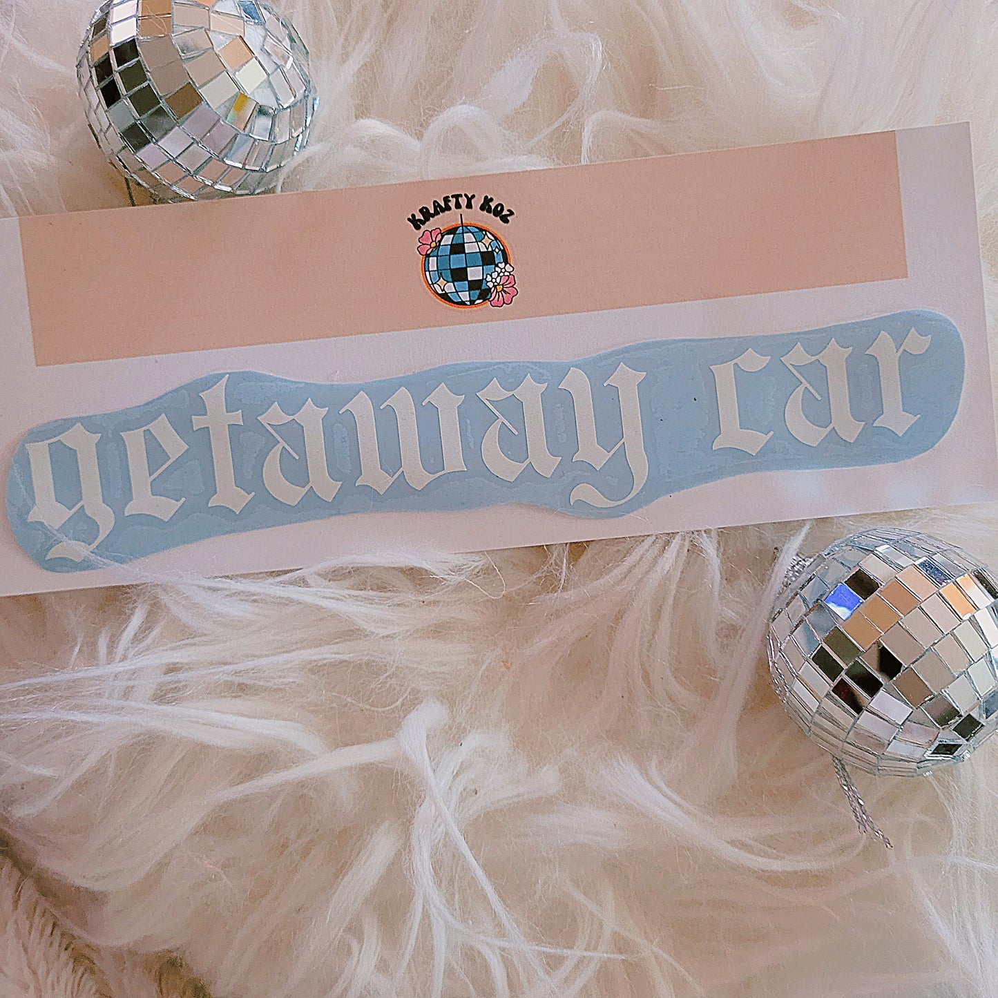 Getaway Car Decal
