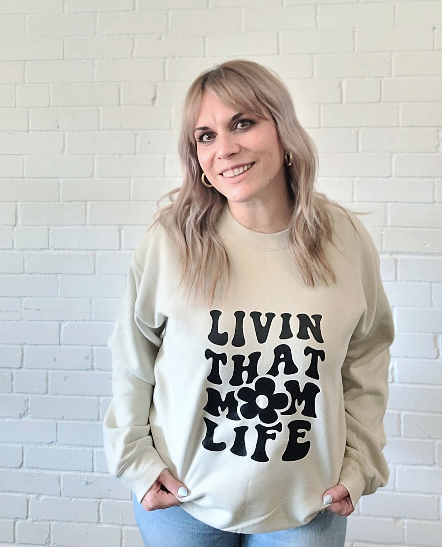 Mom Life Boho Sweatshirt