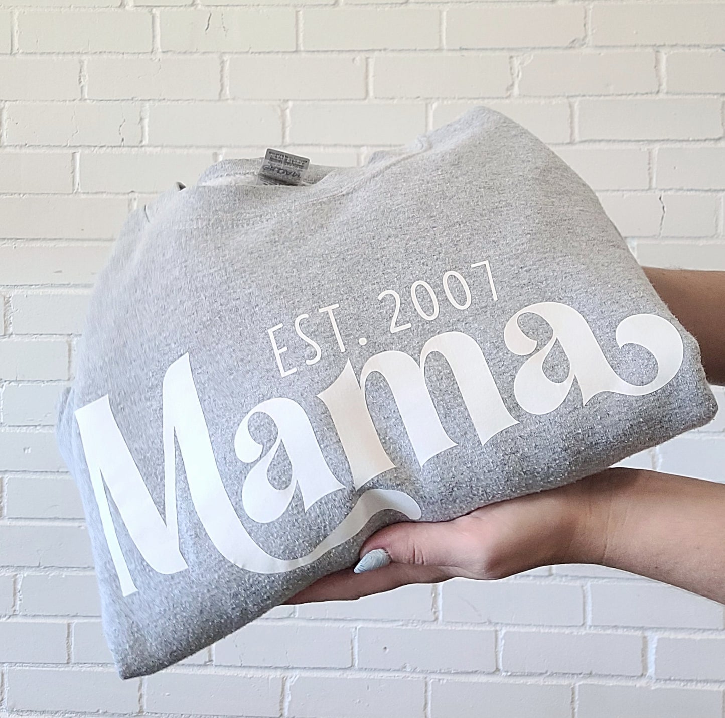 "Mama" Est. Custom Sweatshirt