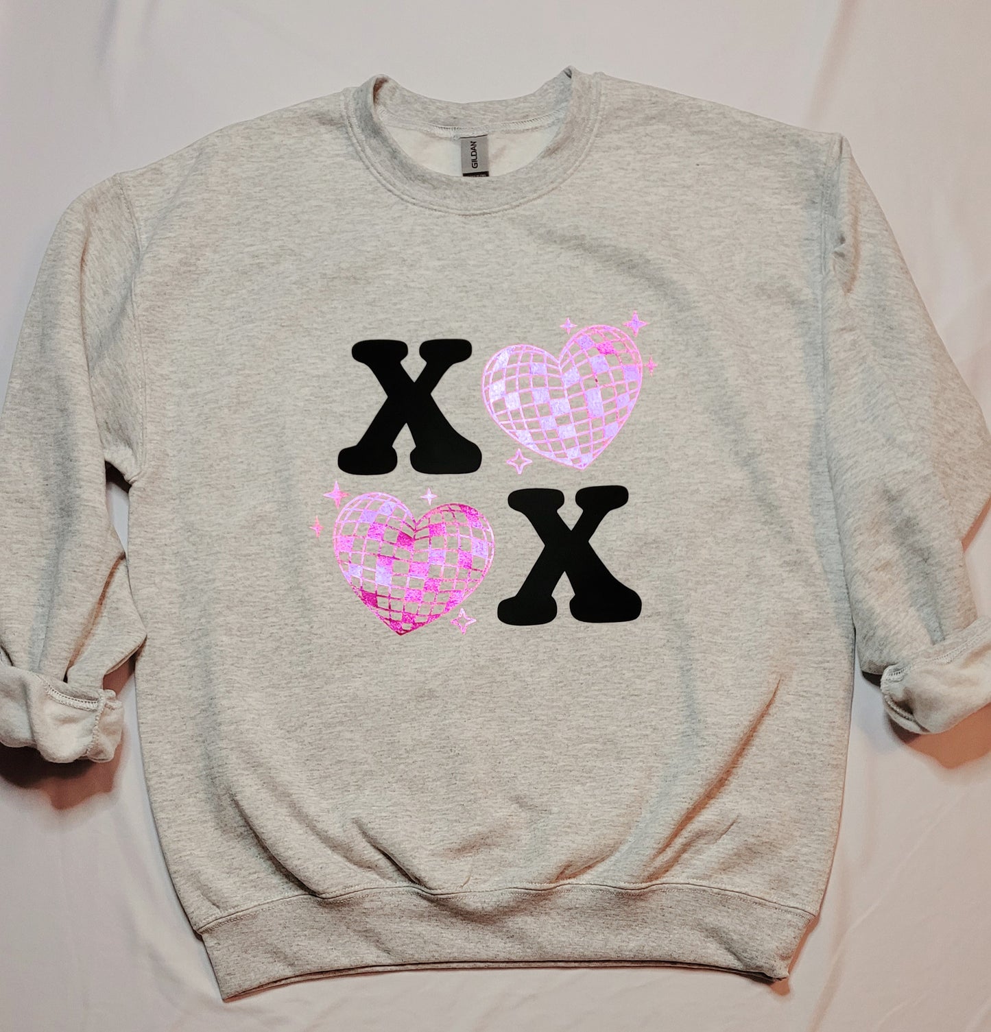 XOXO Heart Disco Sweatshirt