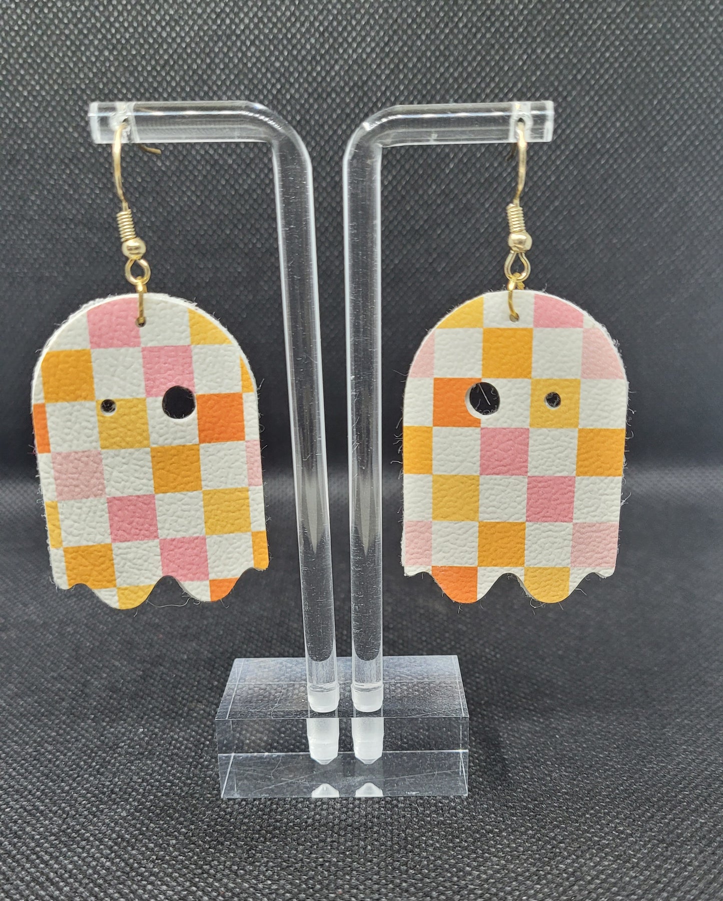 Boho Ghost Halloween Earrings