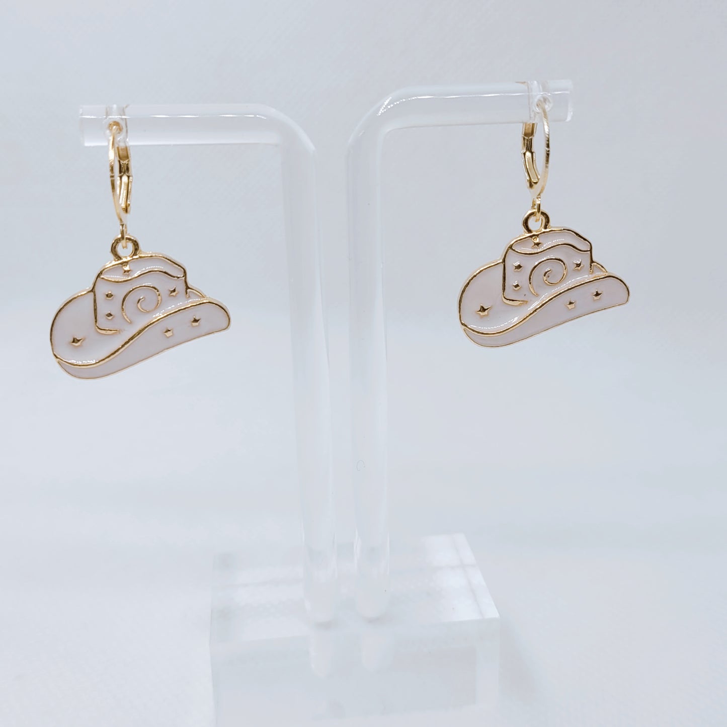 Cowgirl Hat Earrings