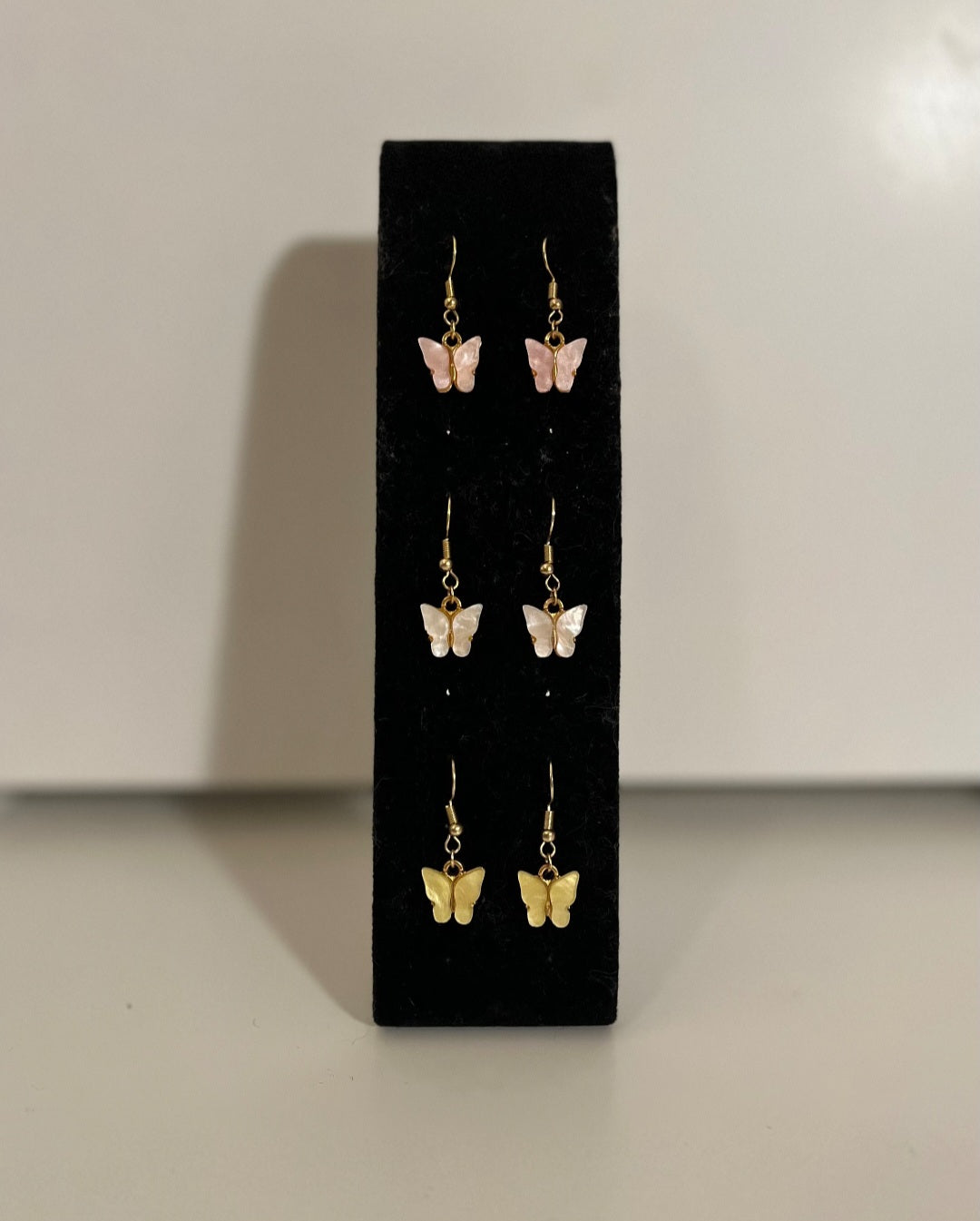 Multi-Colored Butterfly Earrings