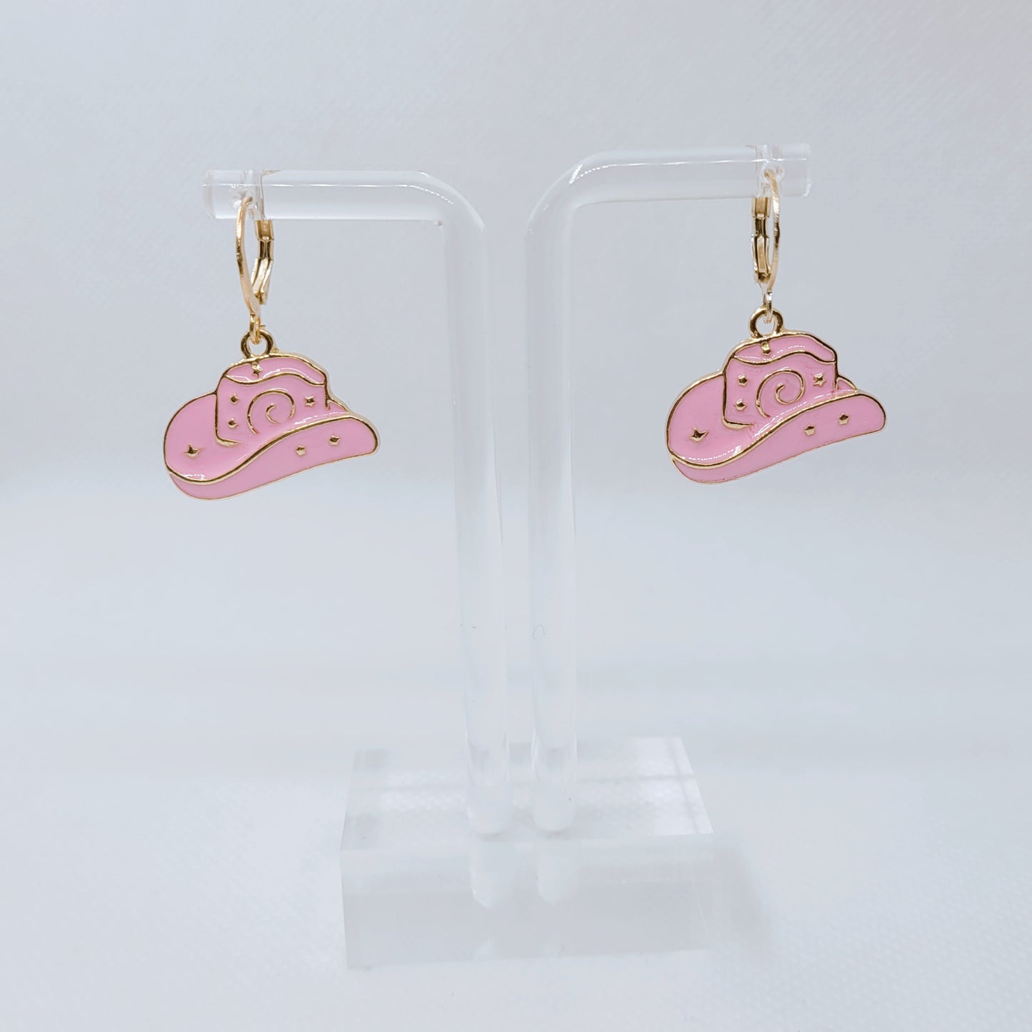Cowgirl Hat Earrings