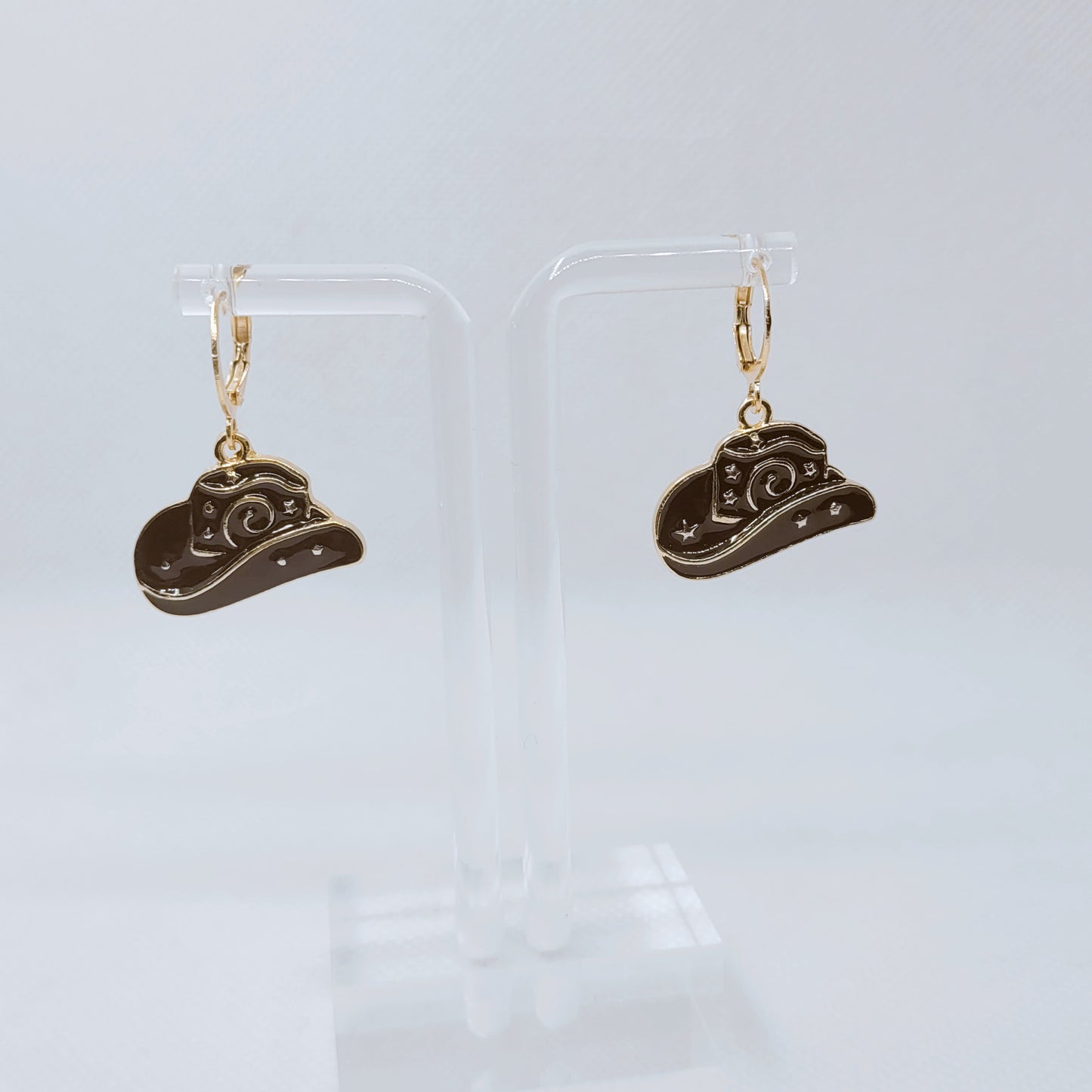 Cowgirl Hat Earrings
