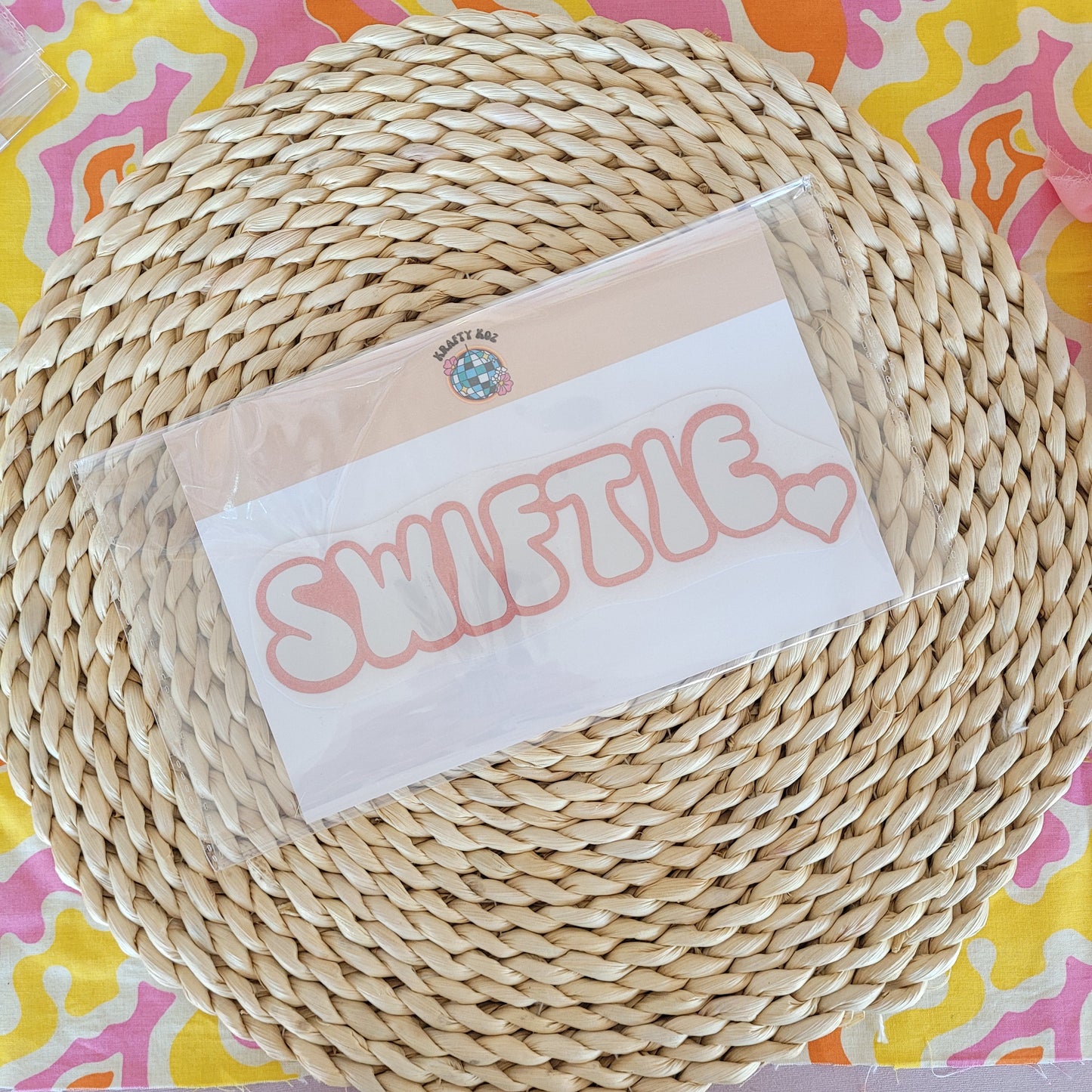 Swiftie Holographic Car Decal