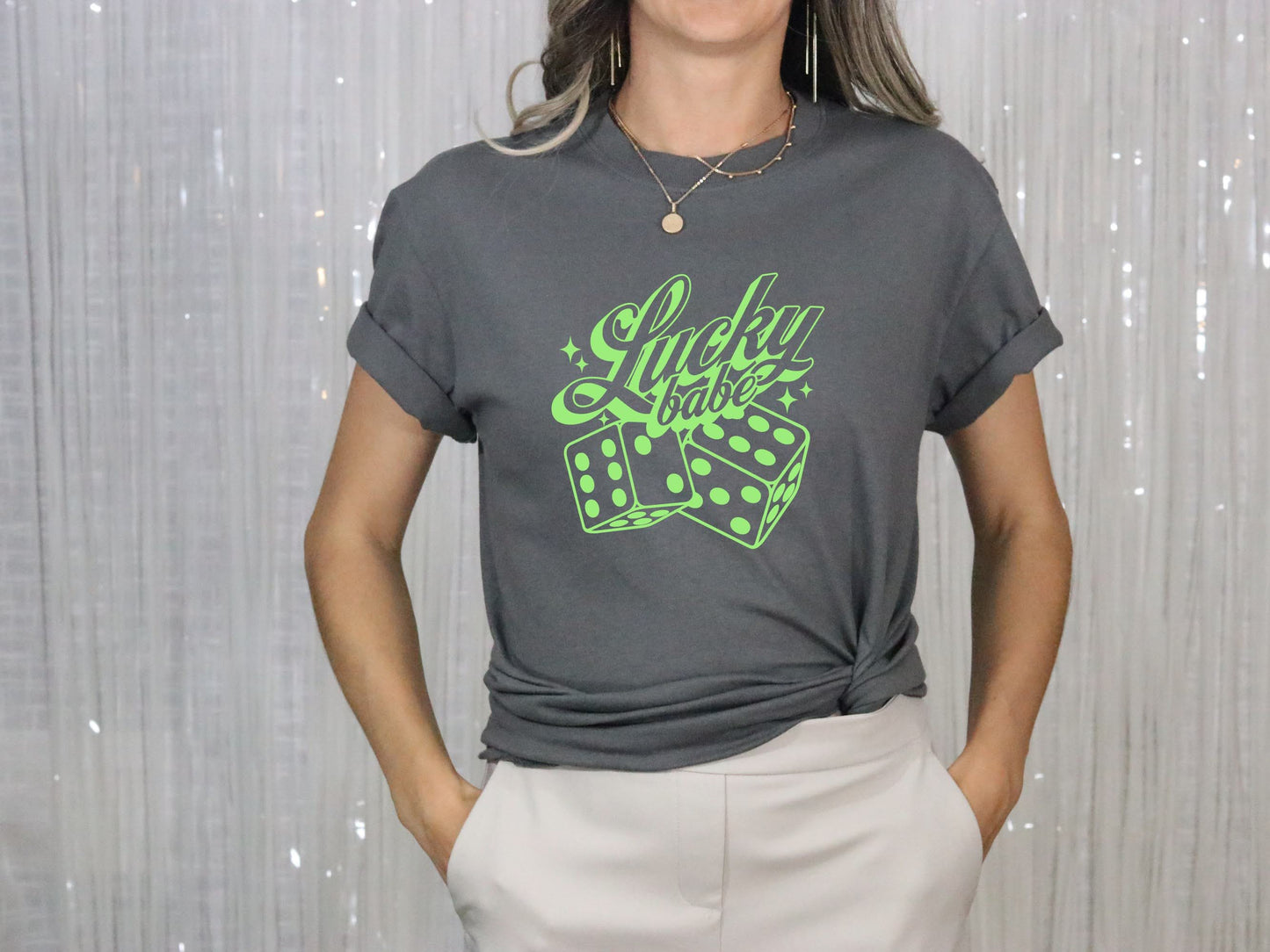 Lucky Babe Tee/Sweatshirt