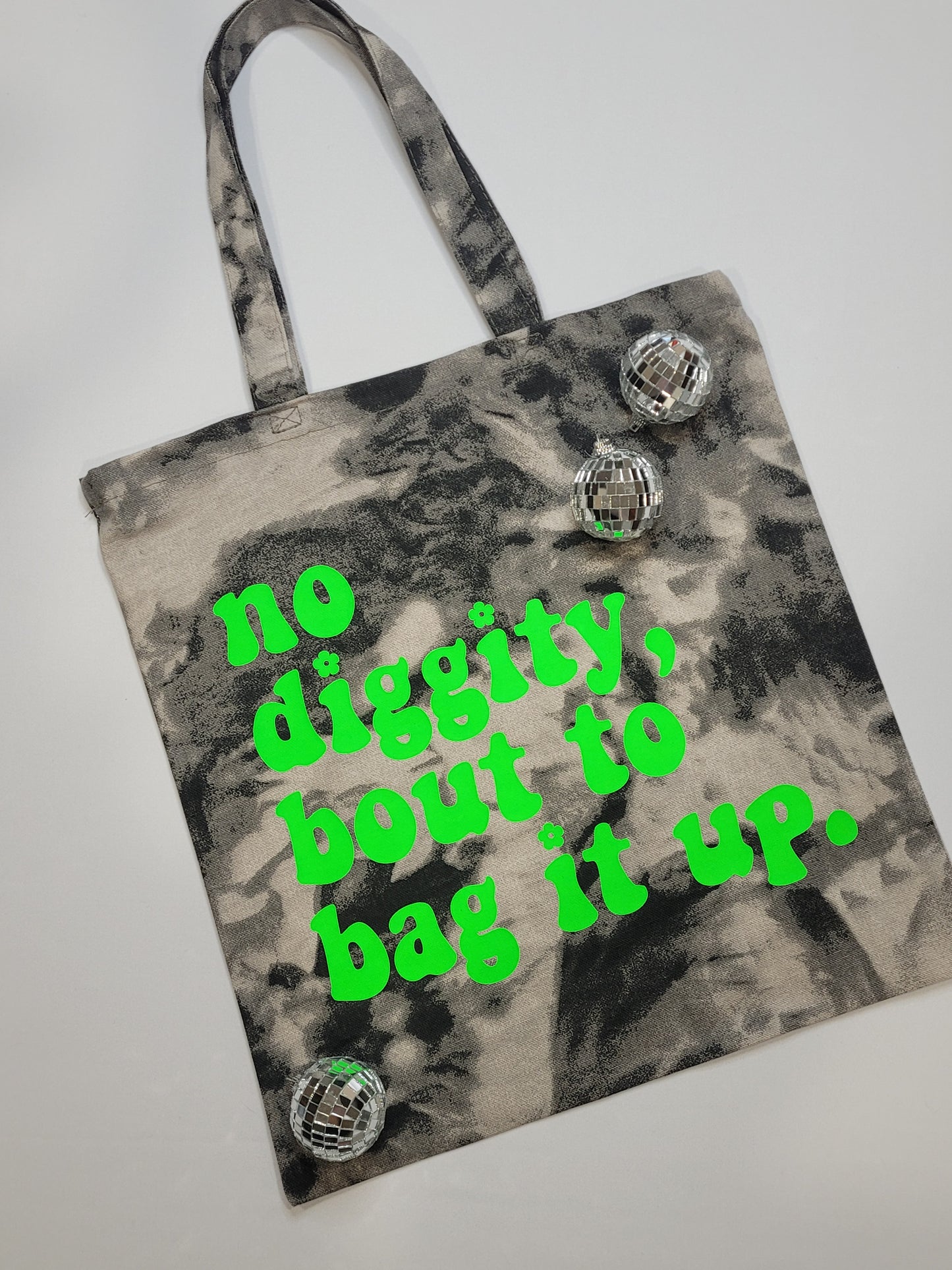 Tie-Dye Canvas Tote Bag