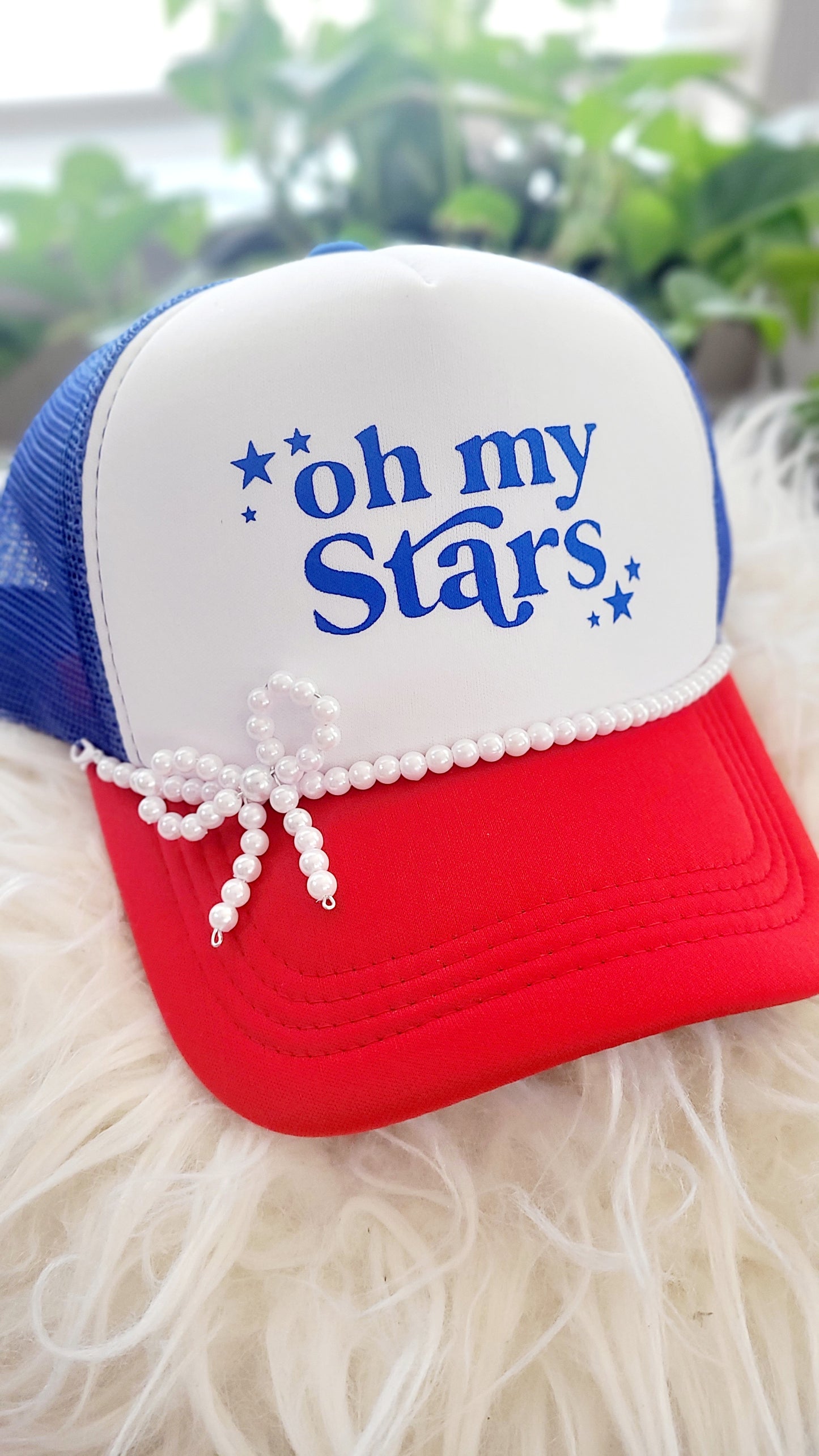 Oh My Stars Cap with Custom Chain