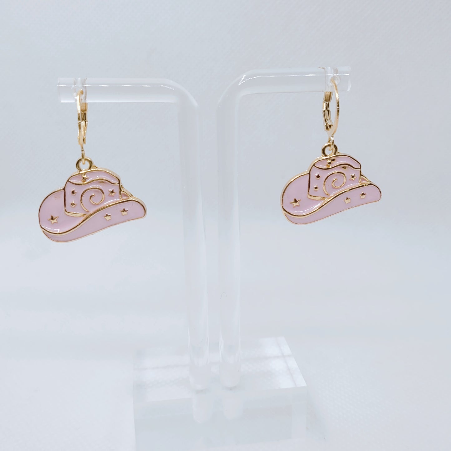 Cowgirl Hat Earrings