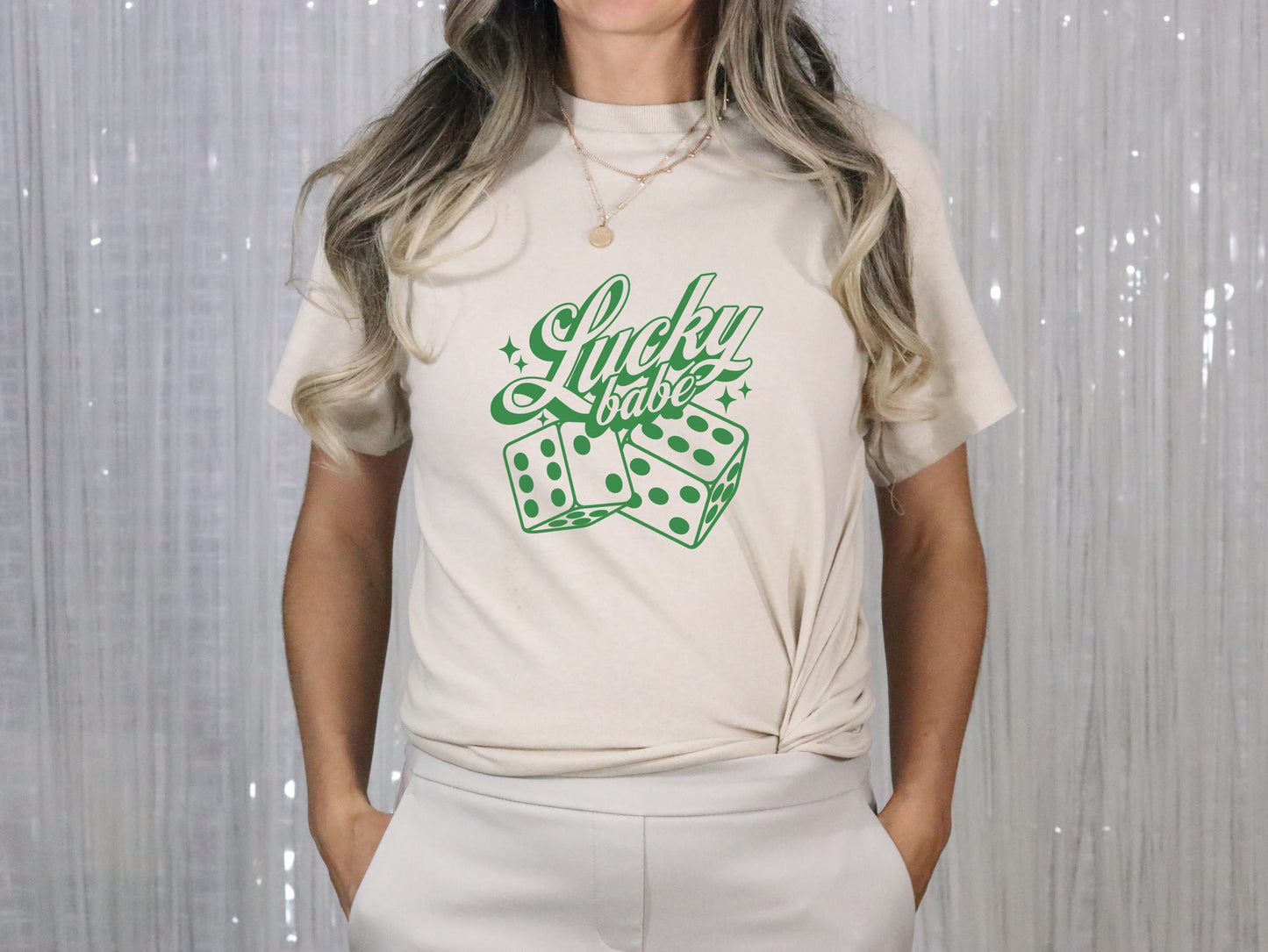 Lucky Babe Tee/Sweatshirt