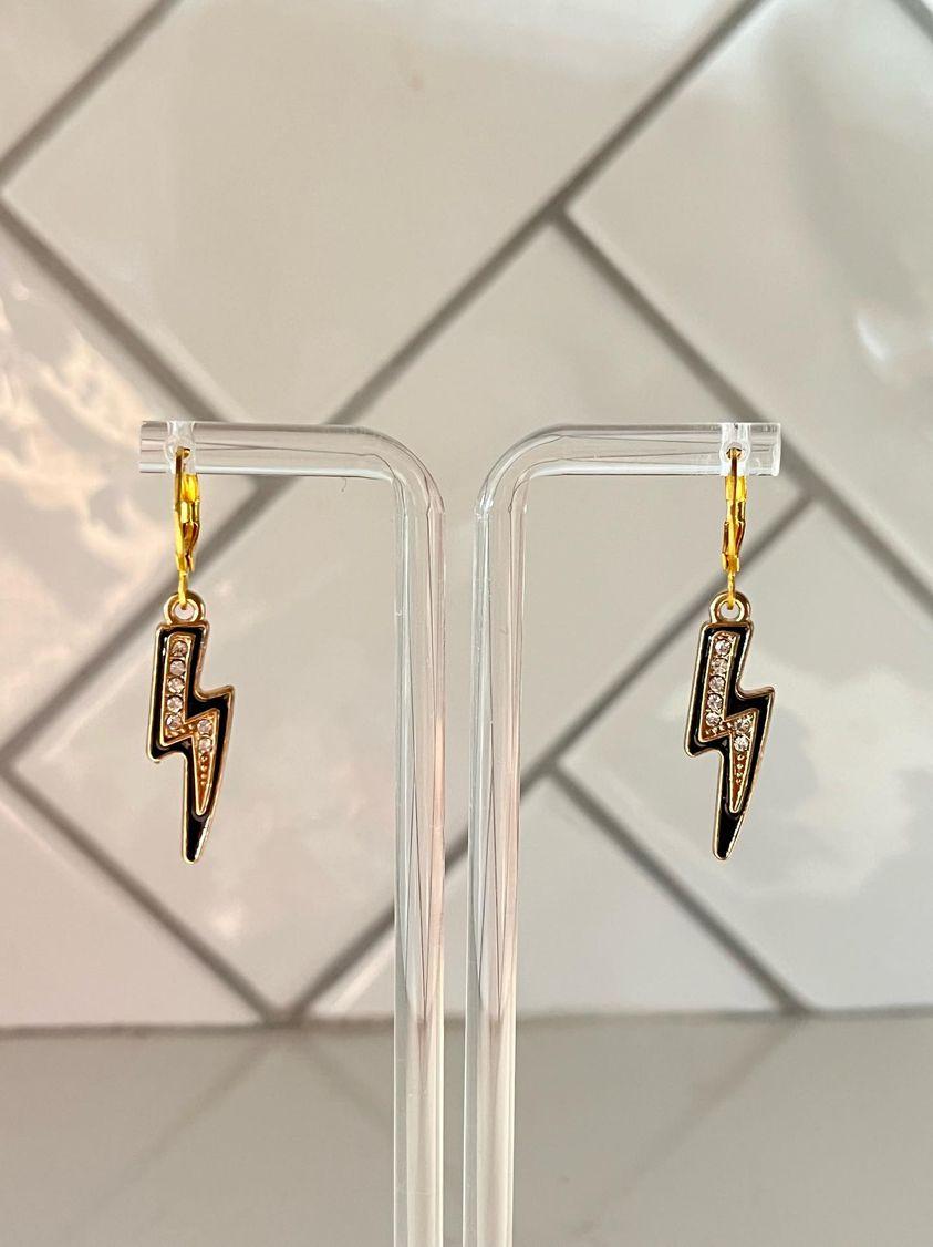 Multi-Color Thunder Bolt Earrings