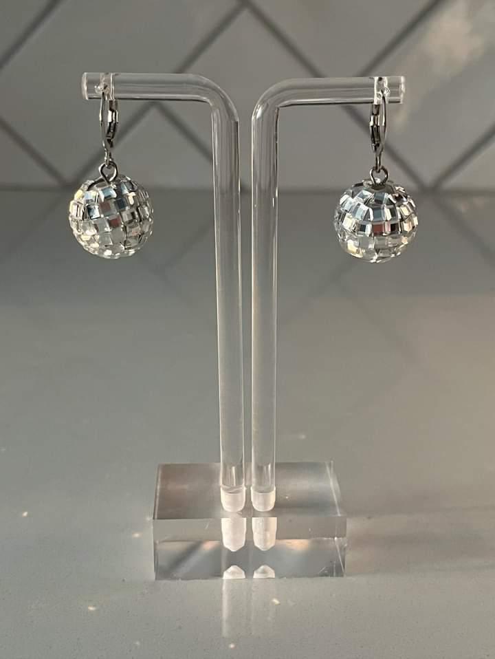 Disco Ball Earrings