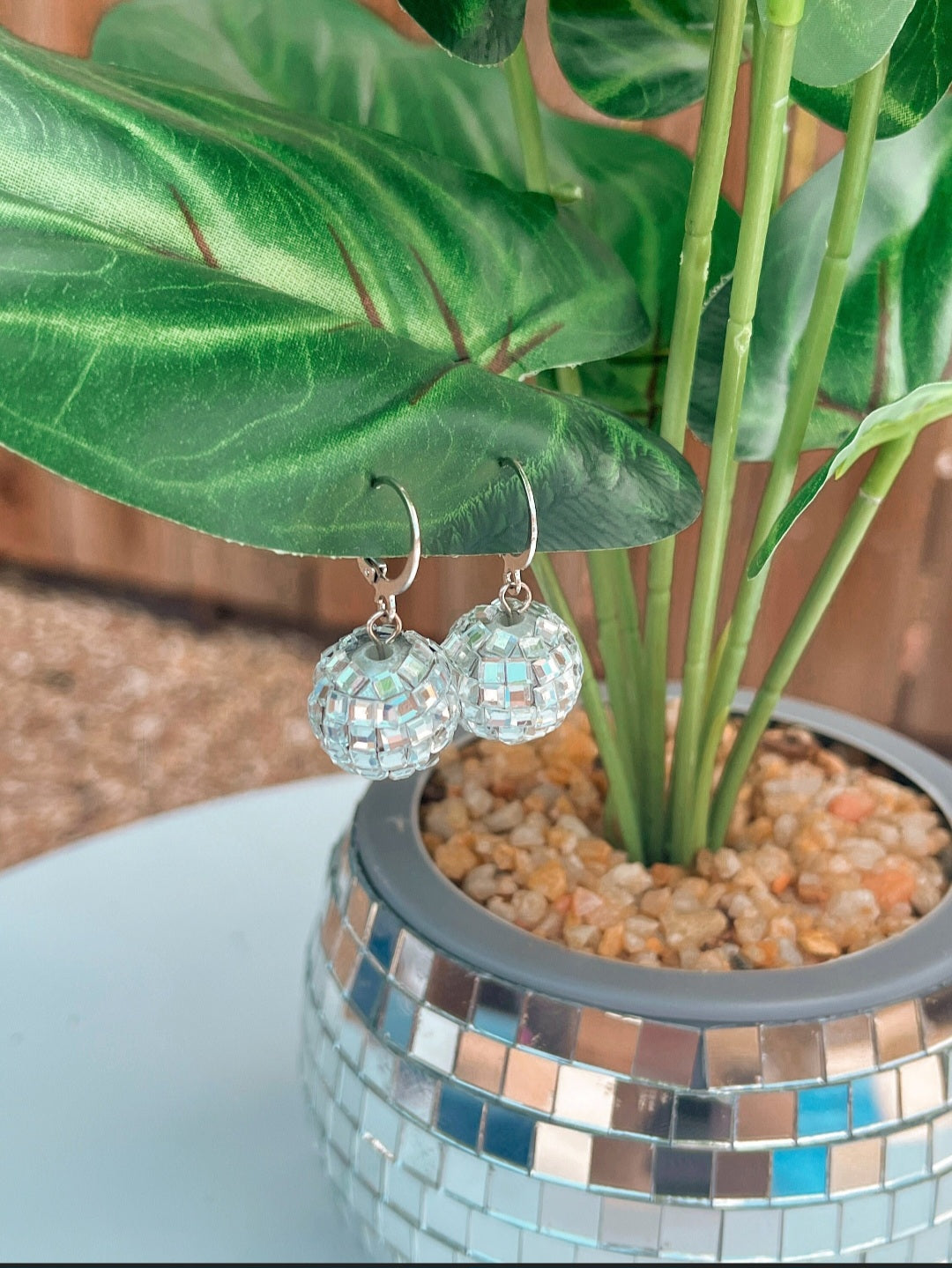 Disco Ball Earrings