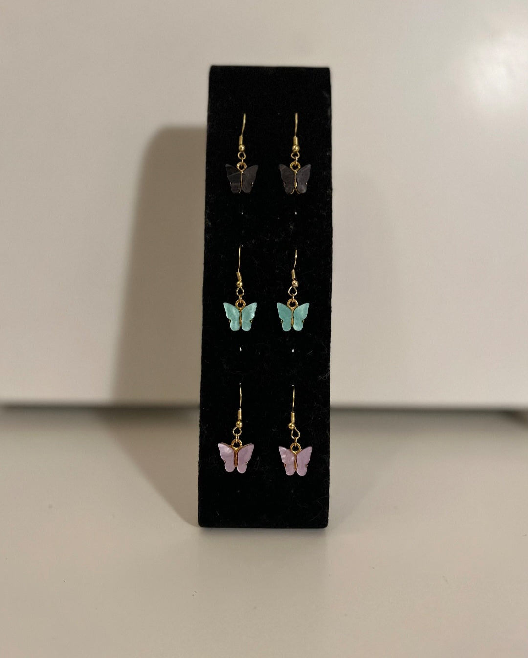 Multi-Colored Butterfly Earrings