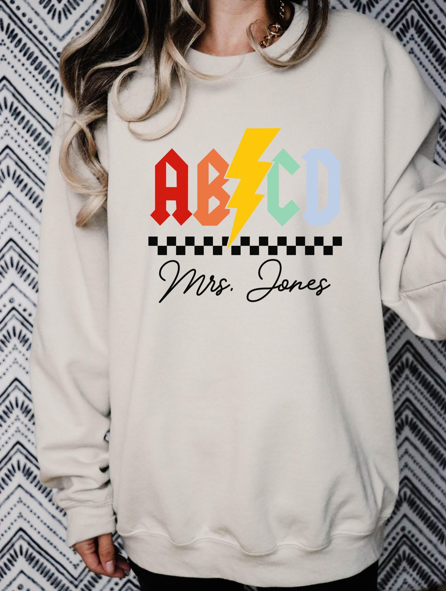 ABCD Rock Teacher Shirt/Sweatshirt