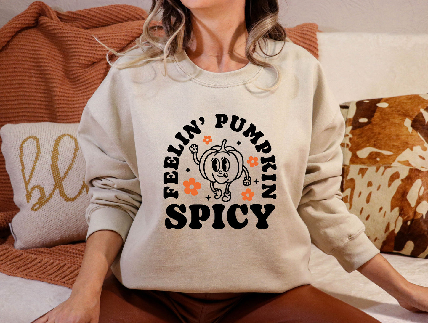 Pumpkin Spicy Retro Shirt